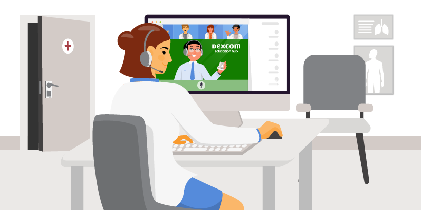 Accédez aux dernières formations cliniques activées sur la centre d'education Dexom destinée aux professionnels de santé.